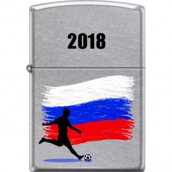 Зажигалка ZIPPO 207 RUSSIAN SOCCER 2018 Зажигалка ZIPPO 207 RUSSIAN SOCCER 2018